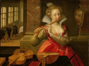 Dirk de Quade van Ravesteyn, Allegory of Music (~ 1600)