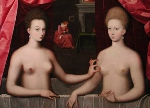 Gabrielle d'Estrées et une de ses soeurs