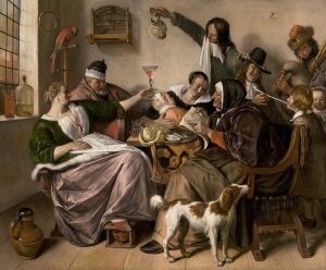 Jan Steen: The way you hear it, is the way you sing it (c. 1665)