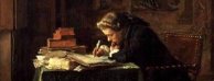 Meissonier: Young Man Writing